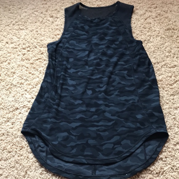 Lululemon Black camo sculpt tank - Picture 2 of 5